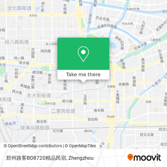 郑州路客BD8720精品民宿 map