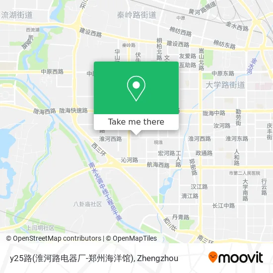 y25路(淮河路电器厂-郑州海洋馆) map
