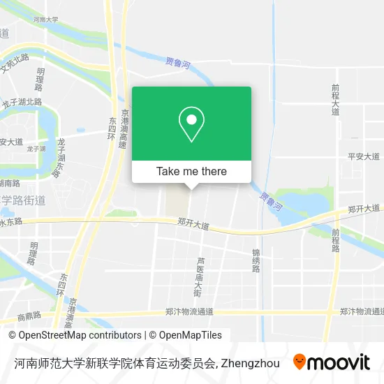 河南师范大学新联学院体育运动委员会 map