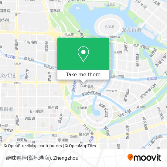 绝味鸭脖(熙地港店) map