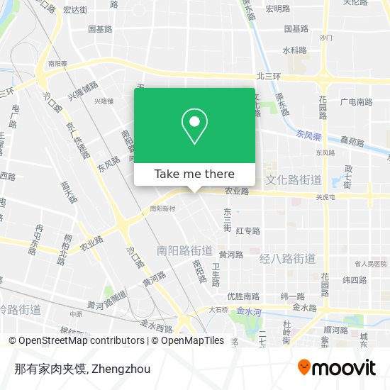 那有家肉夹馍 map