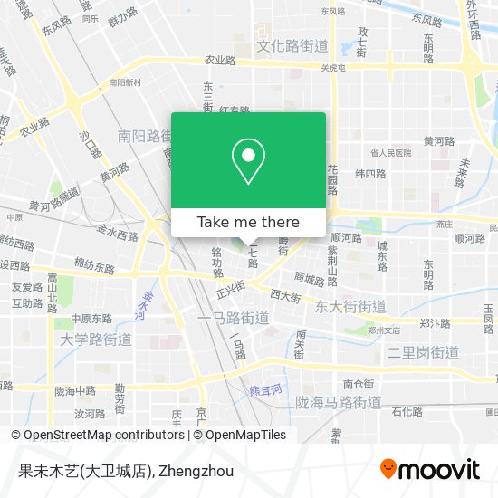 果未木艺(大卫城店) map