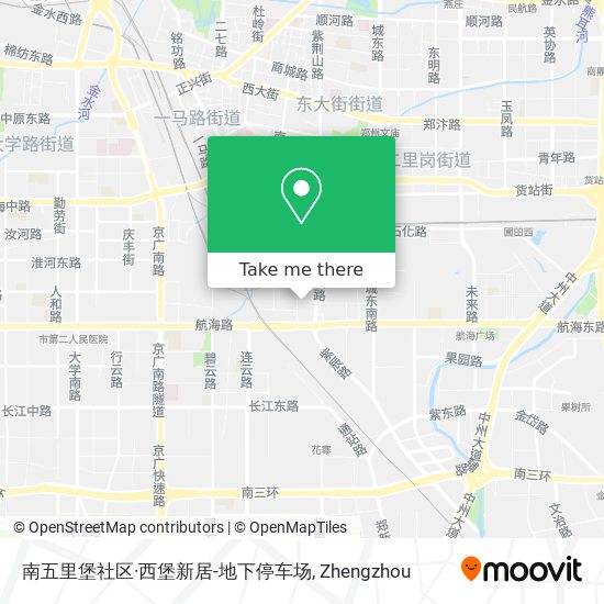 南五里堡社区·西堡新居-地下停车场 map