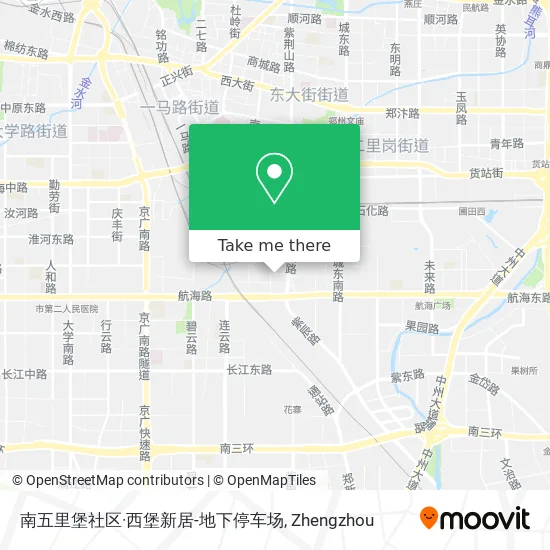 南五里堡社区·西堡新居-地下停车场 map