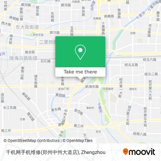 千机网手机维修(郑州中州大道店) map