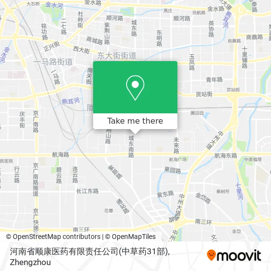 河南省顺康医药有限责任公司(中草药31部) map
