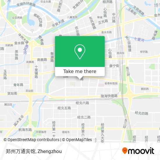 郑州万通宾馆 map