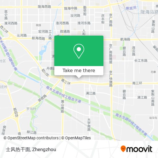 士风热干面 map
