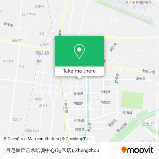 丹尼舞蹈艺术培训中心(港区店) map