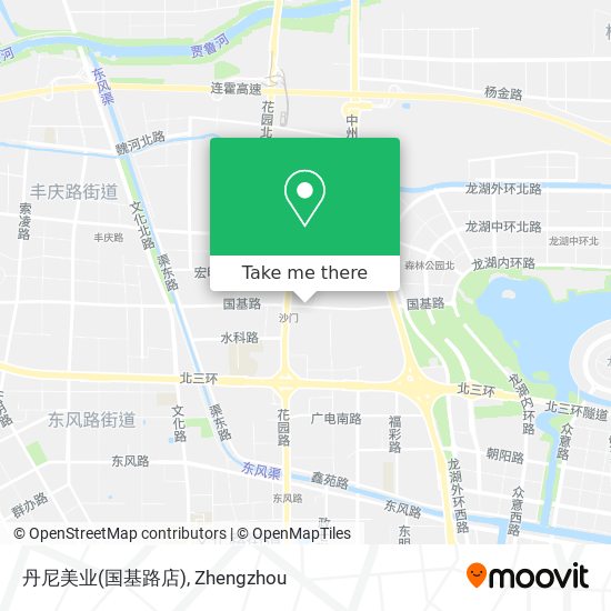 丹尼美业(国基路店) map