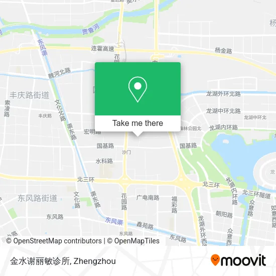 金水谢丽敏诊所 map