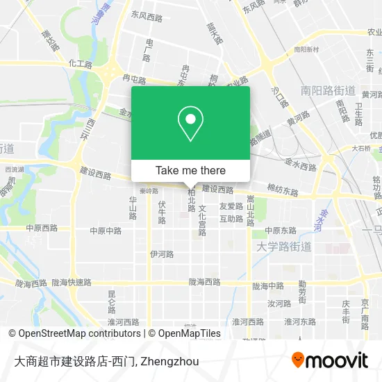 大商超市建设路店-西门 map