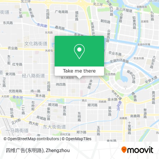 四维广告(东明路) map