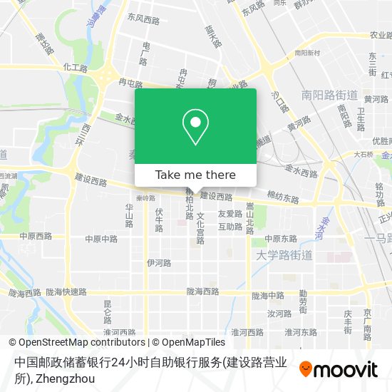 中国邮政储蓄银行24小时自助银行服务(建设路营业所) map
