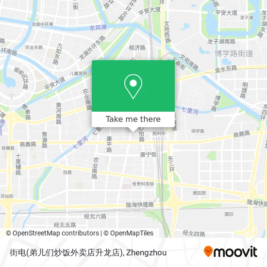 街电(弟儿们炒饭外卖店升龙店) map