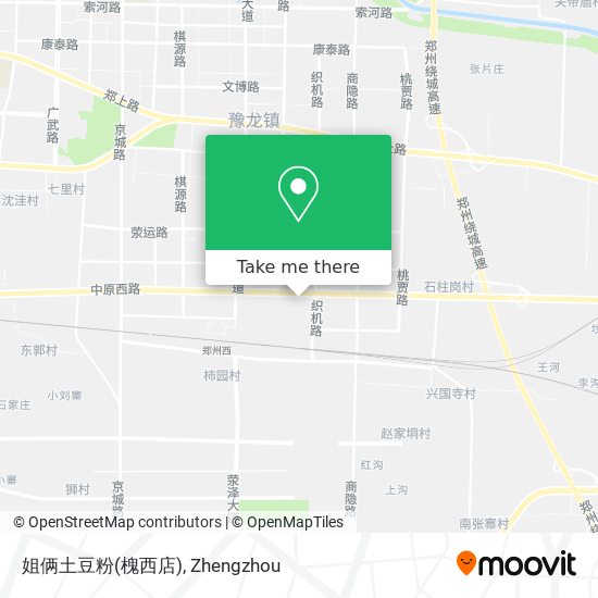姐俩土豆粉(槐西店) map