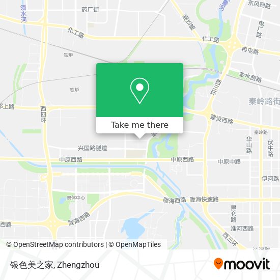 银色美之家 map