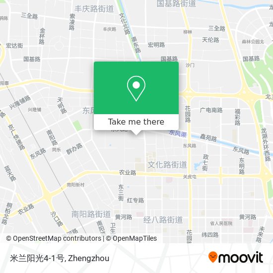 米兰阳光4-1号 map