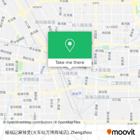 楊福記麻辣烫(火车站万博商城店) map