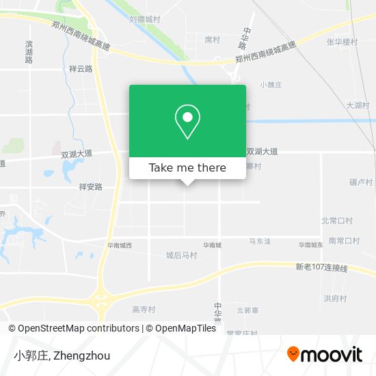 小郭庄 map