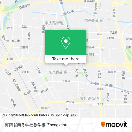 河南省商务学校教学楼 map