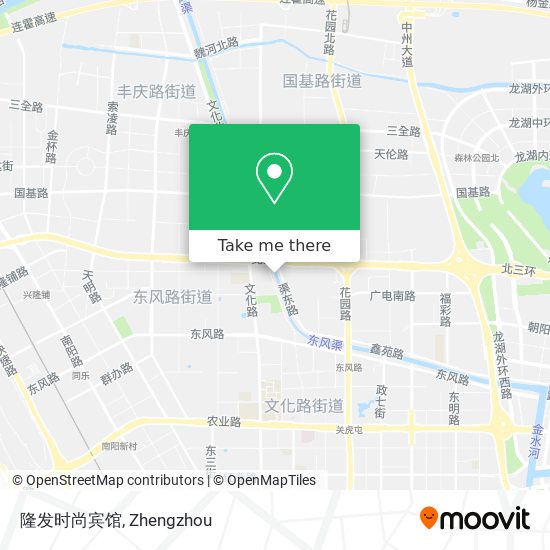 隆发时尚宾馆 map