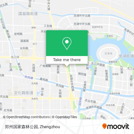 郑州国家森林公园 map