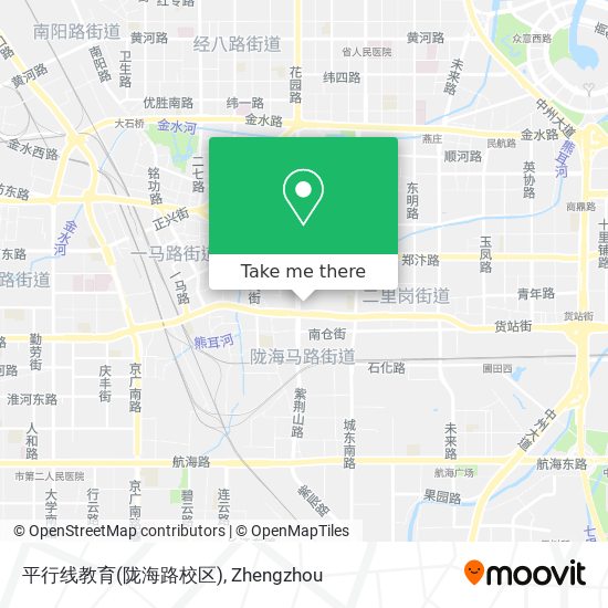平行线教育(陇海路校区) map