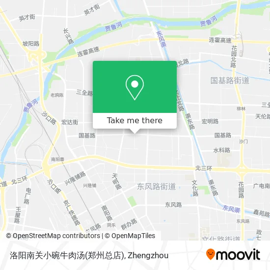 洛阳南关小碗牛肉汤(郑州总店) map