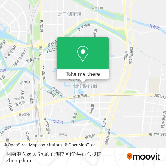 河南中医药大学(龙子湖校区)学生宿舍-3栋 map