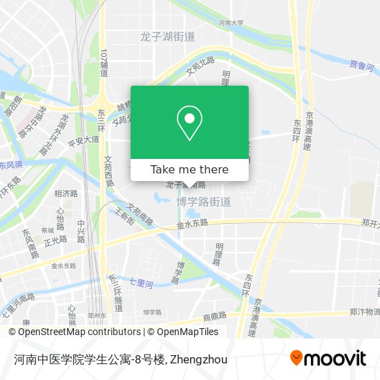 河南中医学院学生公寓-8号楼 map