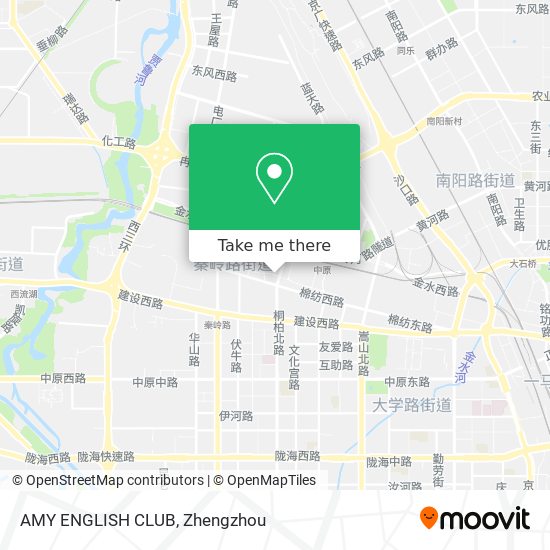 AMY ENGLISH CLUB map
