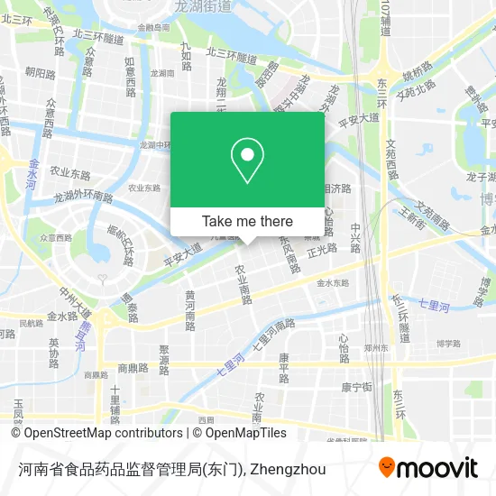 河南省食品药品监督管理局(东门) map