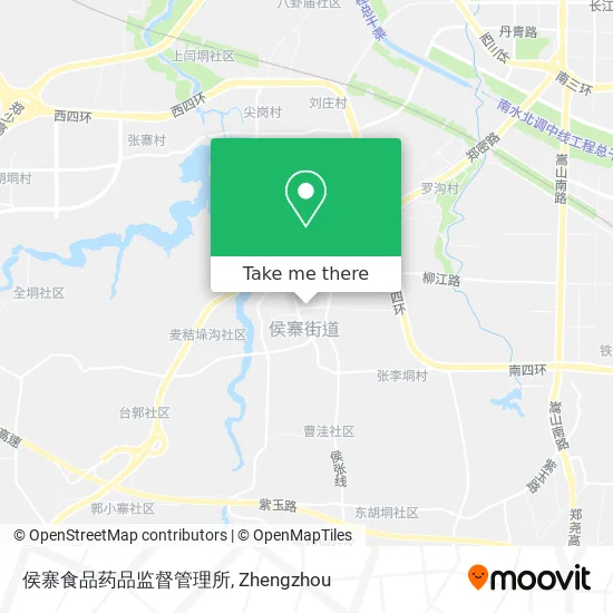 侯寨食品药品监督管理所 map