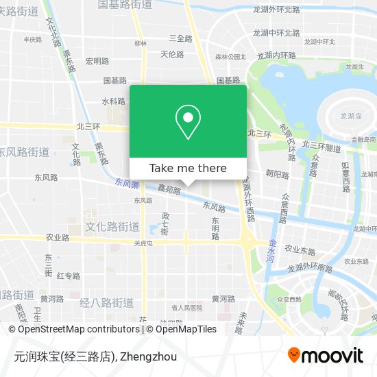 元润珠宝(经三路店) map