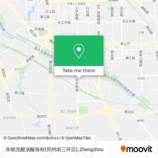 朱晓克酸汤酸辣粉(郑州南三环店) map