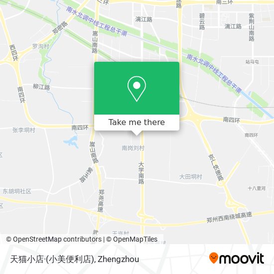 天猫小店·(小美便利店) map