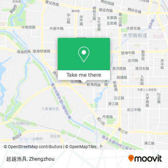 超越渔具 map