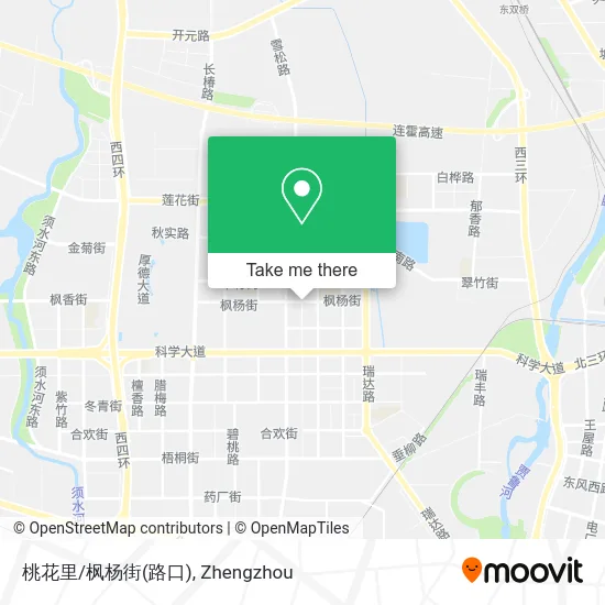 桃花里/枫杨街(路口) map