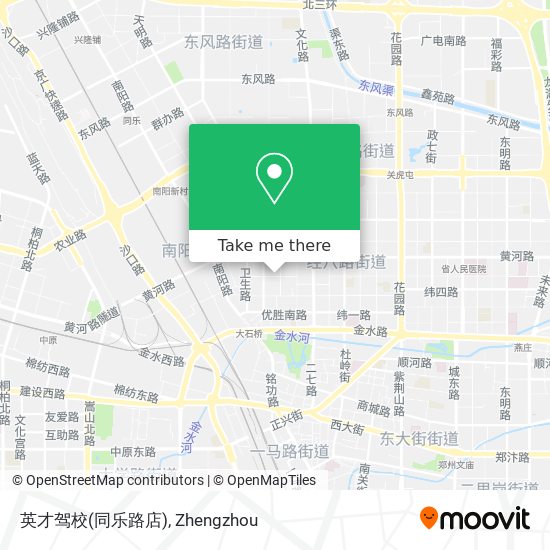 英才驾校(同乐路店) map