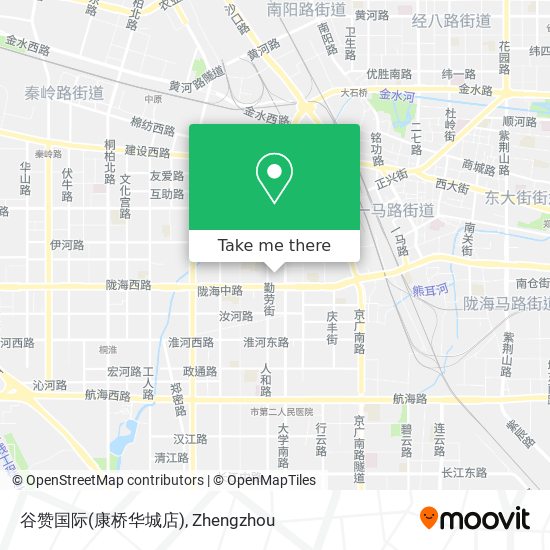 谷赞国际(康桥华城店) map
