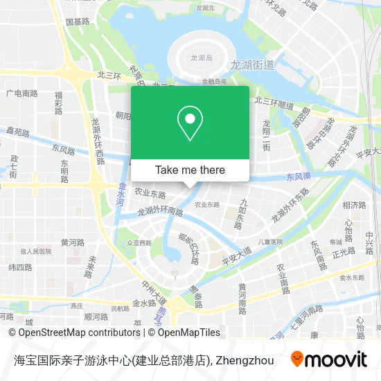 海宝国际亲子游泳中心(建业总部港店) map