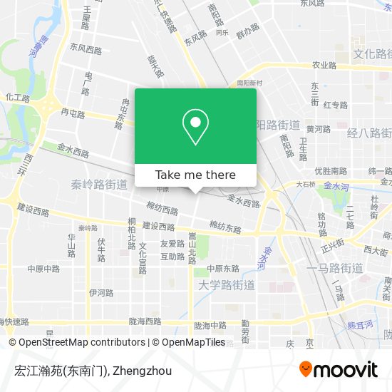 宏江瀚苑(东南门) map