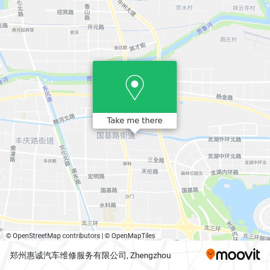 郑州惠诚汽车维修服务有限公司 map