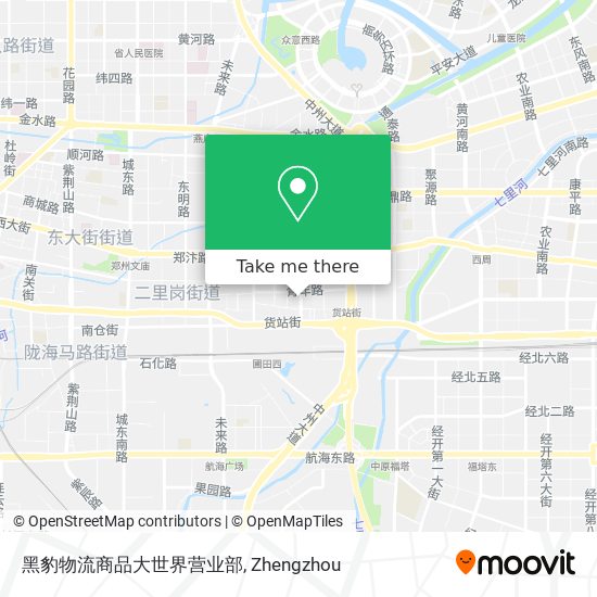 黑豹物流商品大世界营业部 map