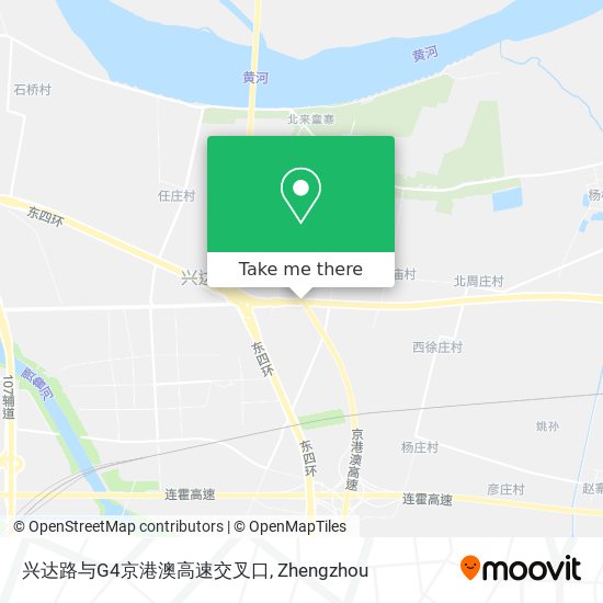 兴达路与G4京港澳高速交叉口 map