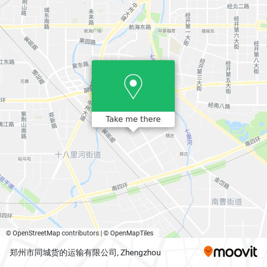 郑州市同城货的运输有限公司 map