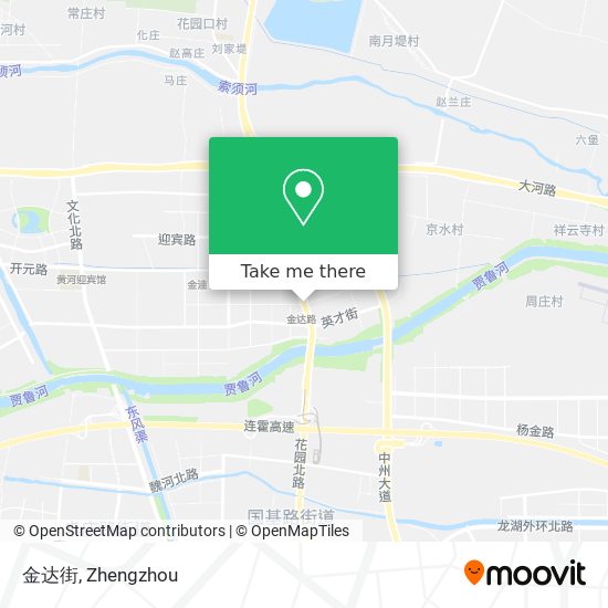 金达街 map