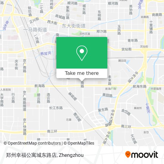 郑州幸福公寓城东路店 map