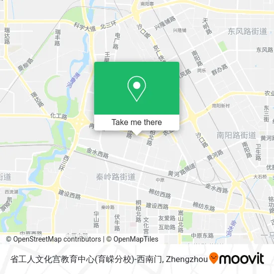 省工人文化宫教育中心(育嵘分校)-西南门 map